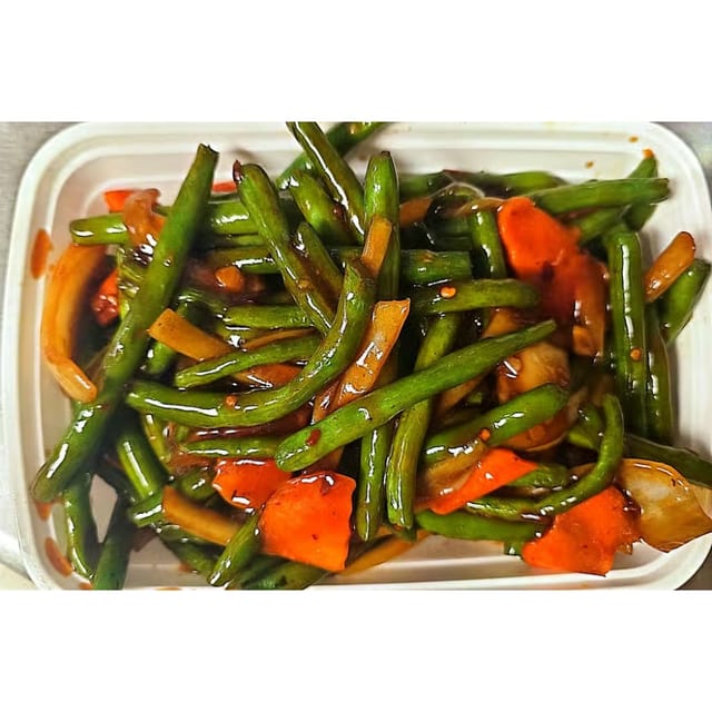 (LS) L22. String Beans with Chicken or Beef.