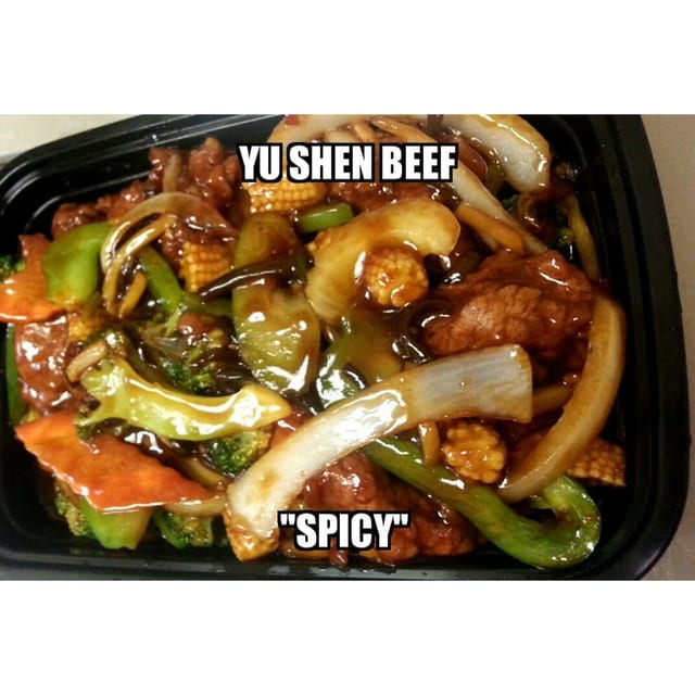 131. Yu Shen Beef (Hot & Spicy).